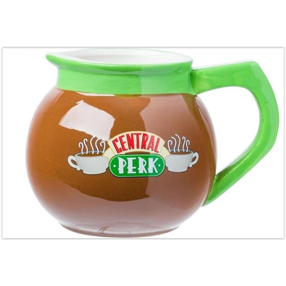 Friends Central Perk Coffee Mug 3D Sculpted 4.5" Ceramic Mug